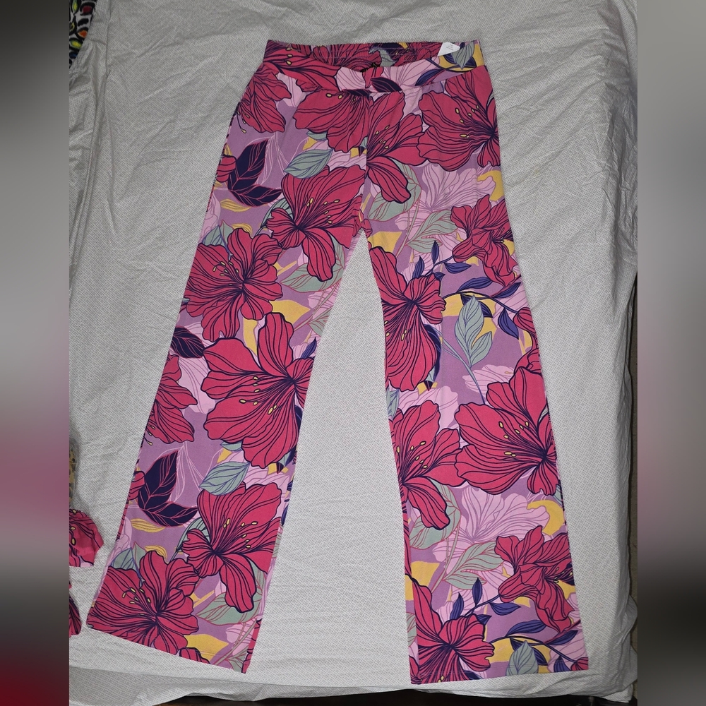 Floral business casual suit